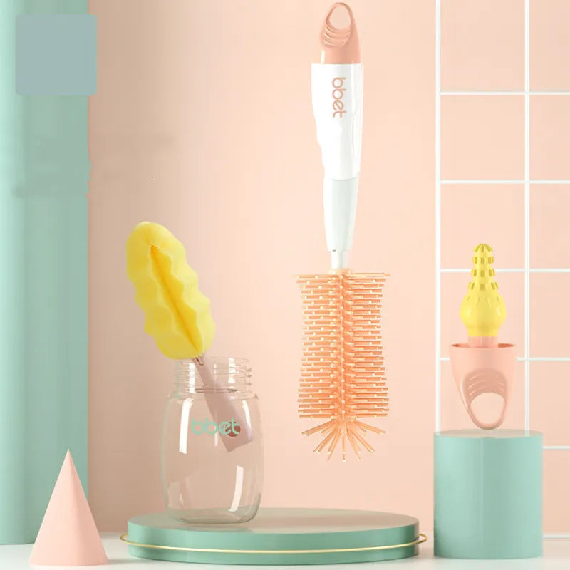 360° Rotating Baby Nipple Brush