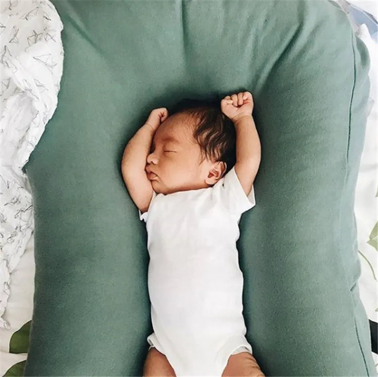 Baby Nest Bed Crib – Portable Travel Cradle Cushion