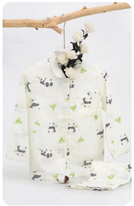 Spring & Summer Cotton Gauze Pajama Set
