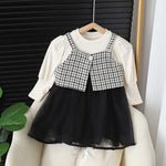 Girls Princess Vest Dress Suit – Elegant & Adorable Outfit