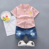 Baby Boy Short Sleeve Summer Shirt – Cute & Handsome Style