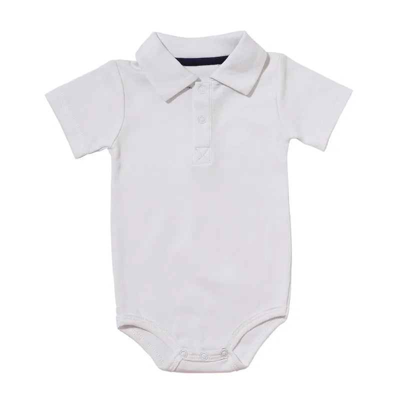 Lapel Baby Onesies – Classic, Comfortable & Stylish