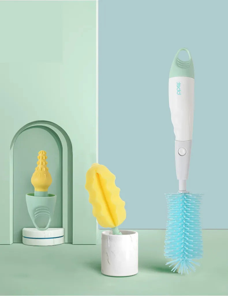 360° Rotating Baby Nipple Brush