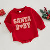 Christmas Sweatshirt Romper