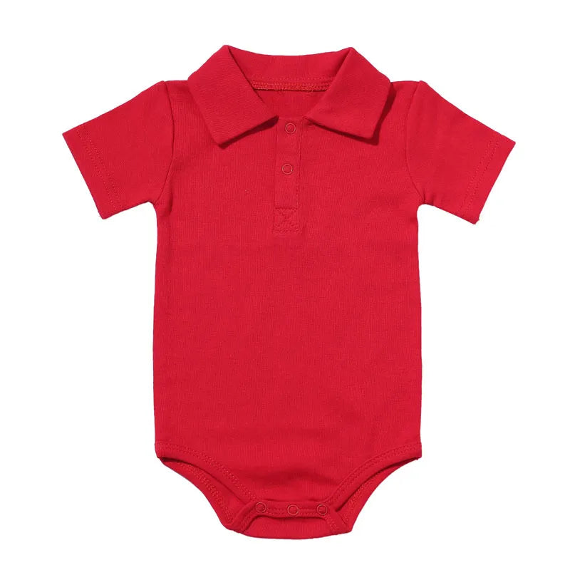Lapel Baby Onesies – Classic, Comfortable & Stylish